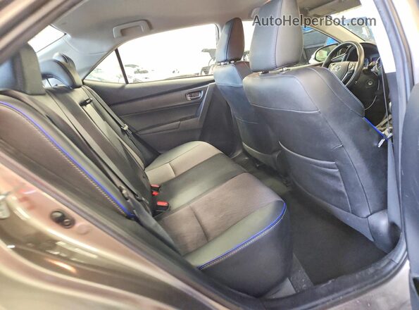 2T1BURHE0HC819478 2017 TOYOTA COROLLA Tan Вид задніх сидінь