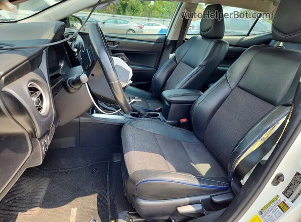 2T1BURHE0HC823207 2017 TOYOTA COROLLA White Vista interior delantera