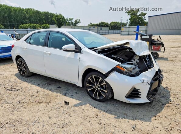 2T1BURHE0HC823207 2017 TOYOTA COROLLA White Delantero derecho