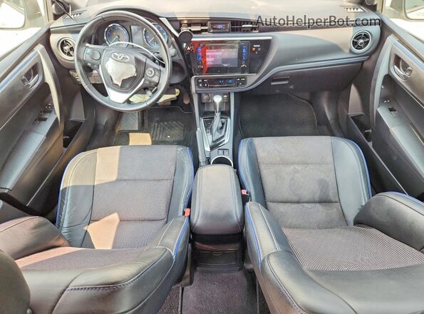 2T1BURHE0HC823207 2017 TOYOTA COROLLA White Vista del salpicadero