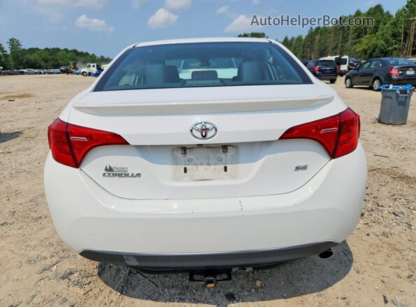 2T1BURHE0HC823207 2017 TOYOTA COROLLA White Vista trasera