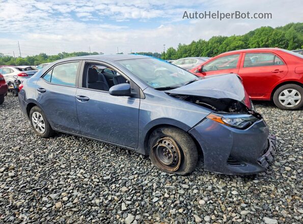 2T1BURHE0HC846826 2017 TOYOTA COROLLA Синий Передняя правая четверть