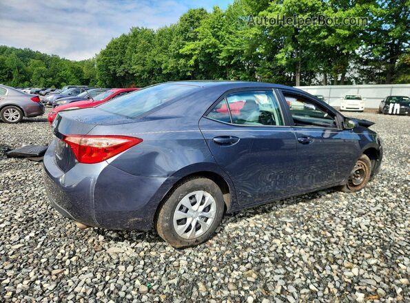 2T1BURHE0HC846826 2017 TOYOTA COROLLA Синий Задняя правая четверть