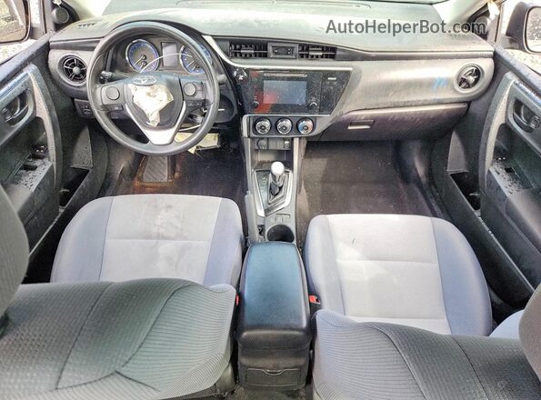 2T1BURHE0HC846826 2017 TOYOTA COROLLA Синий Вид панели приборов