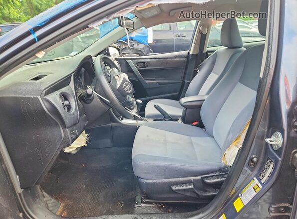 2T1BURHE0HC846826 2017 TOYOTA COROLLA Синий Вид салона спереди