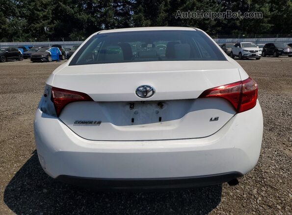 2T1BURHE0HC858989 2017 TOYOTA COROLLA White Вид ззаду