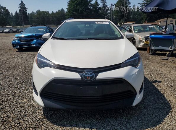 2T1BURHE0HC858989 2017 TOYOTA COROLLA White Вид спереду