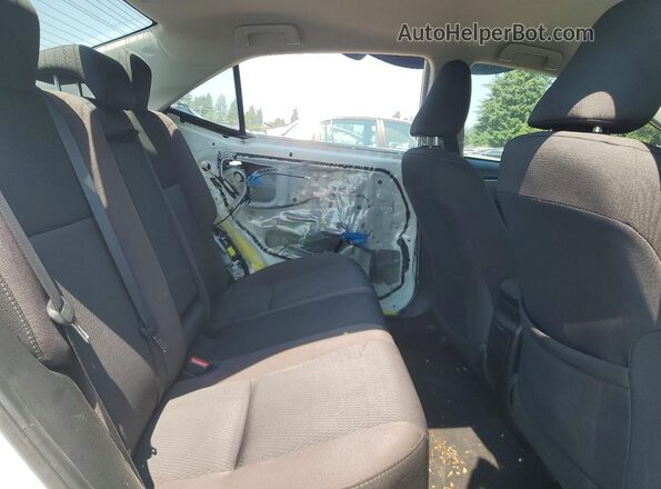 2T1BURHE0HC858989 2017 TOYOTA COROLLA White Вид задніх сидінь