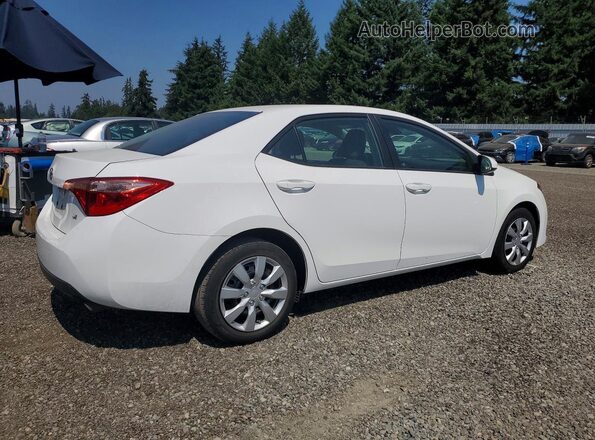2T1BURHE0HC858989 2017 TOYOTA COROLLA White Задня права чверть