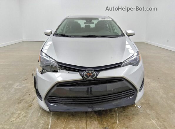 2T1BURHE0HC881575 2017 TOYOTA COROLLA Silver Դիմացի տեսք