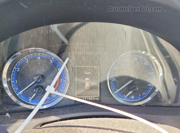 2T1BURHE0HC887375 2017 TOYOTA COROLLA Red Instrument cluster view