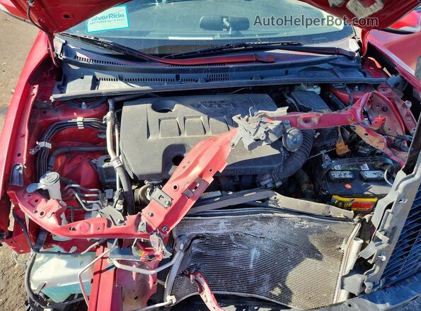 2T1BURHE0HC887375 2017 TOYOTA COROLLA Red Rear interior view
