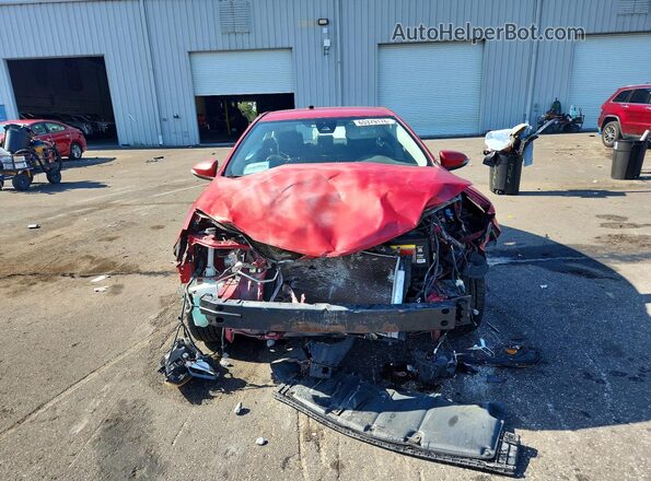2T1BURHE0HC887375 2017 TOYOTA COROLLA Red Front view