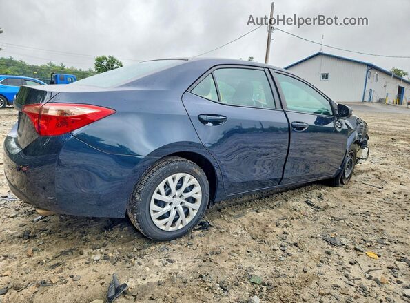 2T1BURHE0HC899123 2017 TOYOTA COROLLA Blue Задня права чверть
