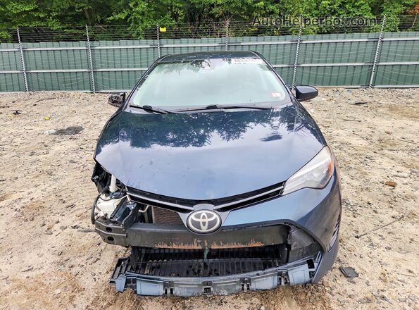 2T1BURHE0HC899123 2017 TOYOTA COROLLA Blue Вид спереду