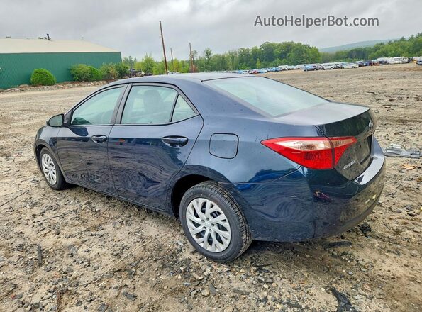 2T1BURHE0HC899123 2017 TOYOTA COROLLA Blue Задня ліва чверть