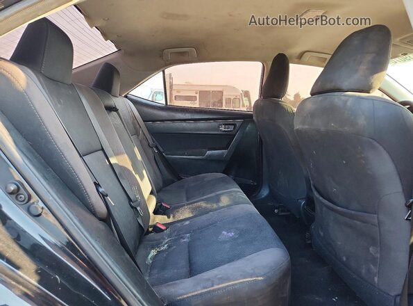2T1BURHE0HC906572 2017 TOYOTA COROLLA Black უკანა სავარძლების ხედი