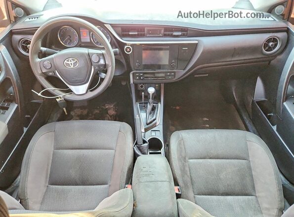 2T1BURHE0HC906572 2017 TOYOTA COROLLA Black Vista del salpicadero