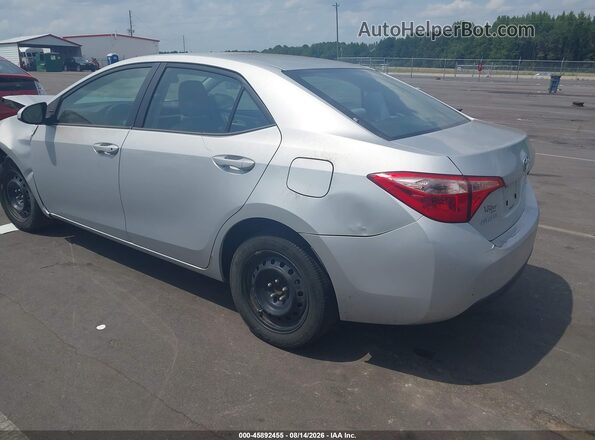 2T1BURHE0HC922383 2017 TOYOTA COROLLA Silver Tył lewy