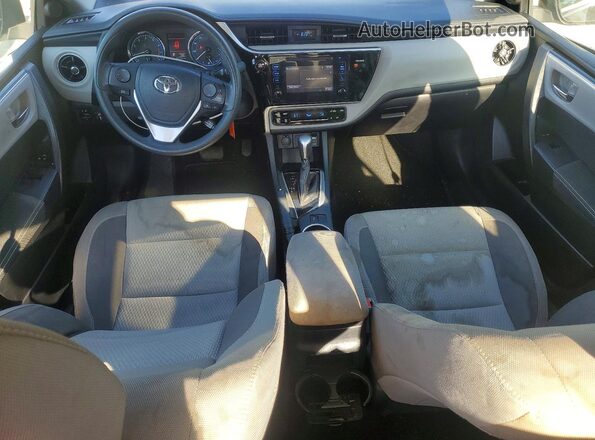 2T1BURHE0HC940639 2017 TOYOTA COROLLA Black Առջևի վահանակի տեսք