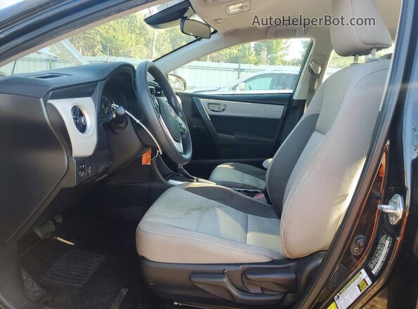2T1BURHE0HC940639 2017 TOYOTA COROLLA Black Սալոնի դիմացի տեսք
