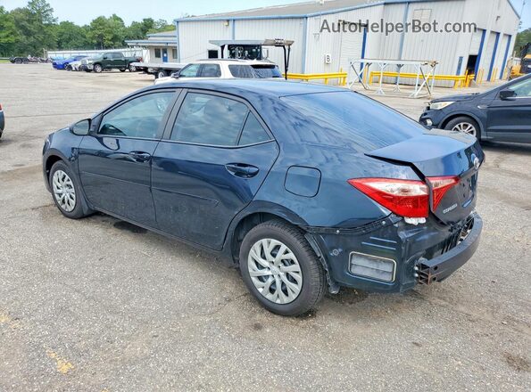 2T1BURHE0HC952435 2017 TOYOTA COROLLA Blue Задня ліва чверть