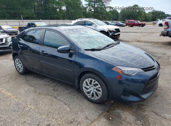 2T1BURHE0HC952435 2017 TOYOTA COROLLA Blue Передня права чверть