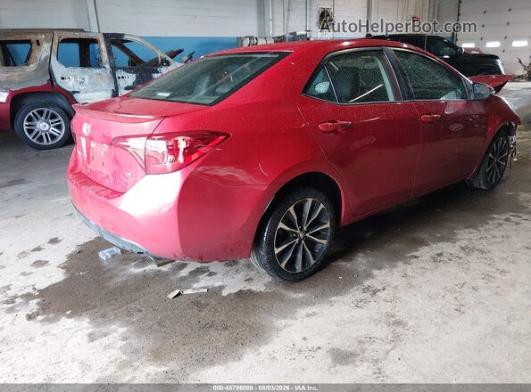 2T1BURHE0HC961961 2017 TOYOTA COROLLA Red Rear right