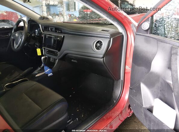 2T1BURHE0HC961961 2017 TOYOTA COROLLA Red Front interior view