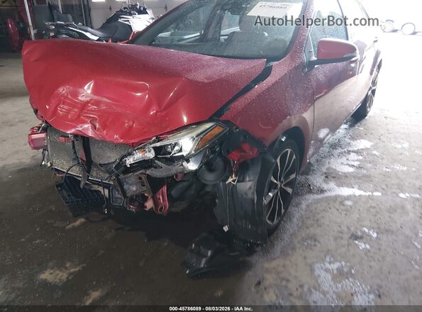2T1BURHE0HC961961 2017 TOYOTA COROLLA Red Front view