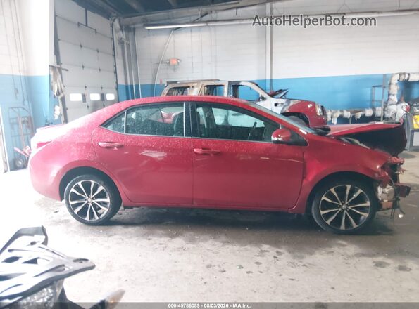 2T1BURHE0HC961961 2017 TOYOTA COROLLA Red Rear interior view