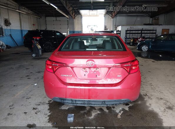 2T1BURHE0HC961961 2017 TOYOTA COROLLA Red 