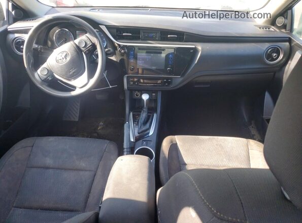2T1BURHE0JC049840 2018 TOYOTA COROLLA Black Vista del salpicadero