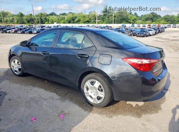 2T1BURHE0JC049840 2018 TOYOTA COROLLA Black Trasero izquierdo