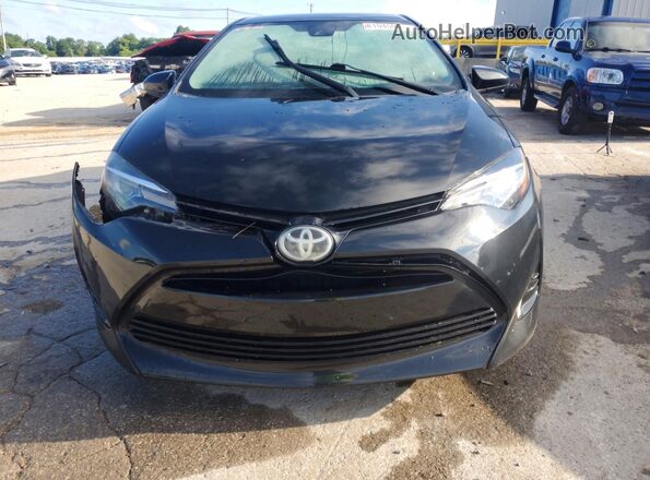 2T1BURHE0JC049840 2018 TOYOTA COROLLA Black Vista frontal