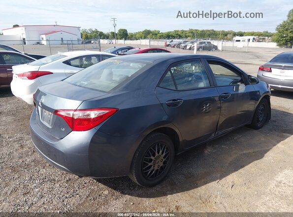 2T1BURHE0JC055055 2018 TOYOTA COROLLA Gray Հետևի աջ