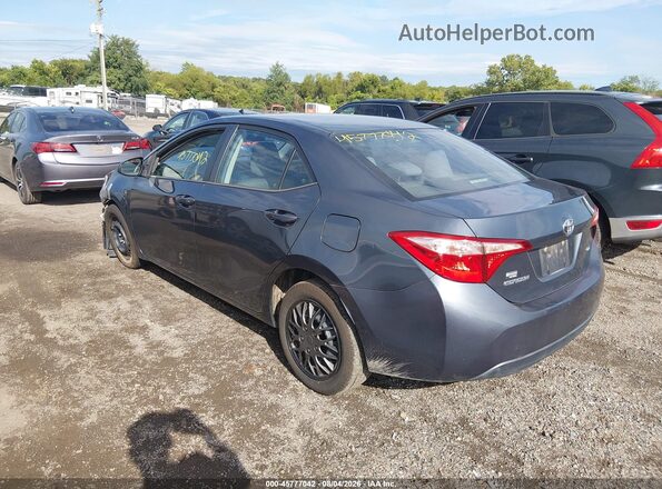 2T1BURHE0JC055055 2018 TOYOTA COROLLA Gray Հետևի ձախ