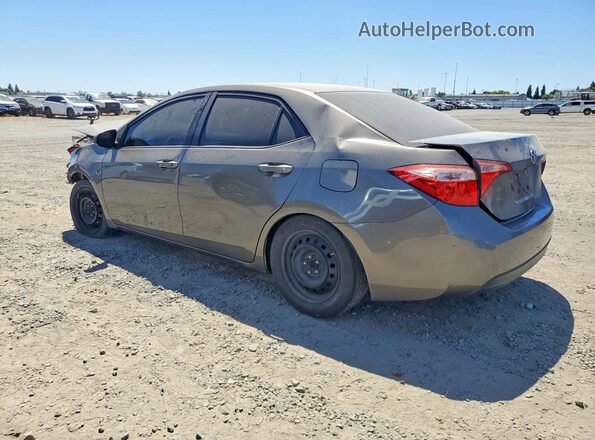 2T1BURHE0JC055282 2018 TOYOTA COROLLA Gray Задня ліва чверть