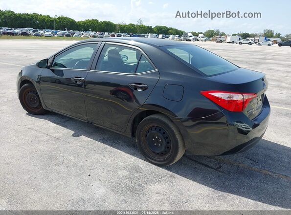 2T1BURHE0JC059395 2018 TOYOTA COROLLA Black Tył lewy