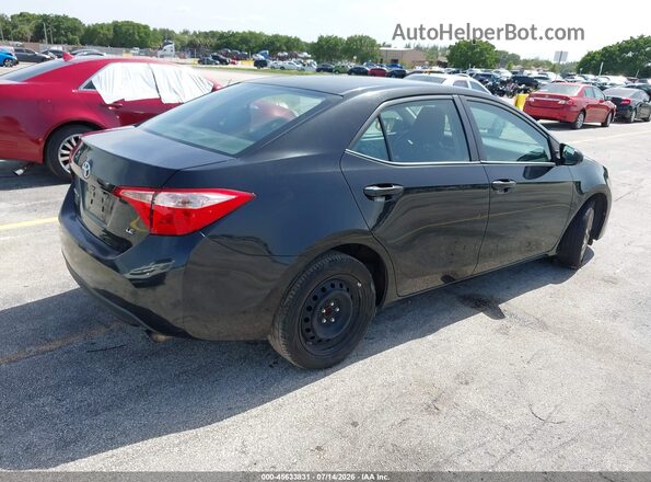 2T1BURHE0JC059395 2018 TOYOTA COROLLA Black Tył prawy