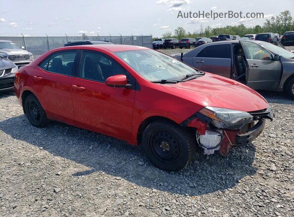 2T1BURHE0JC065424 2018 TOYOTA COROLLA Красный Передняя правая четверть