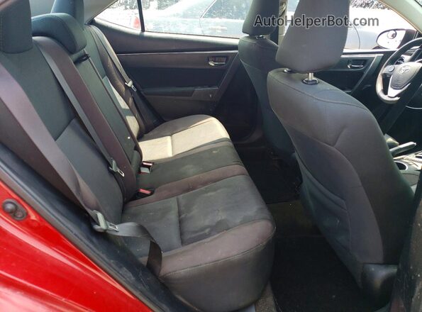 2T1BURHE0JC065424 2018 TOYOTA COROLLA Красный Вид задних сидений