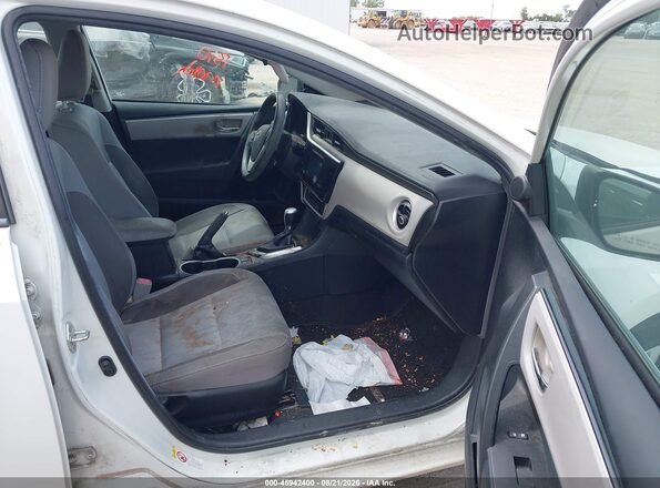 2T1BURHE0JC070090 2018 TOYOTA COROLLA White Vista interior delantera