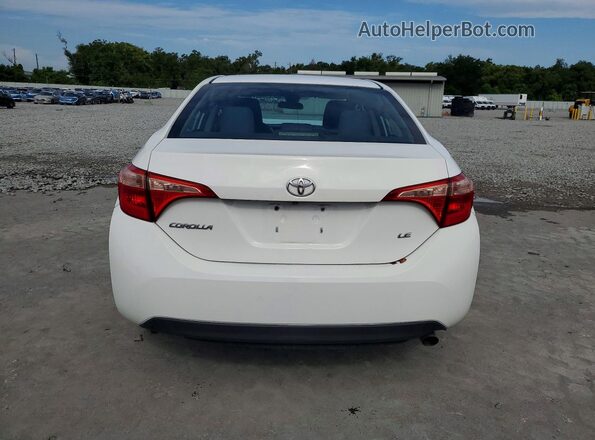 2T1BURHE0JC117960 2018 TOYOTA COROLLA White Հետևի տեսք