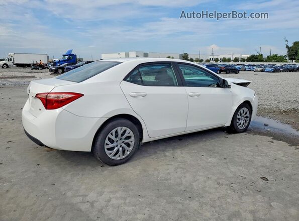 2T1BURHE0JC117960 2018 TOYOTA COROLLA White Հետևի աջ