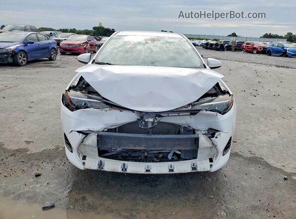 2T1BURHE0JC117960 2018 TOYOTA COROLLA White Դիմացի տեսք