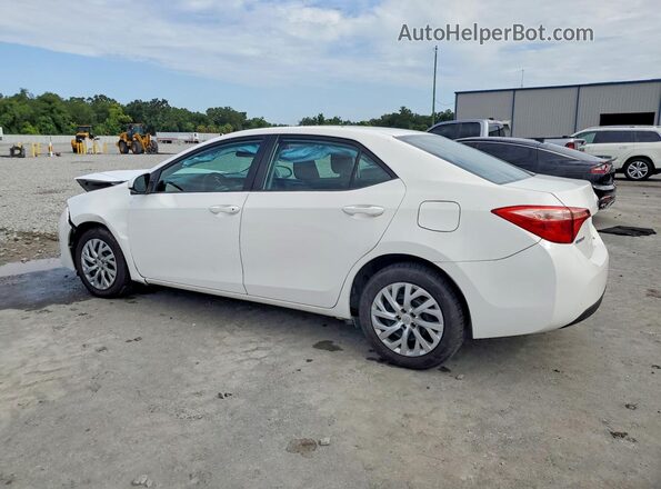 2T1BURHE0JC117960 2018 TOYOTA COROLLA White Հետևի ձախ