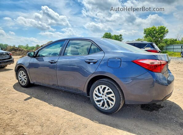 2T1BURHE0JC968690 2018 TOYOTA COROLLA Синий Задняя левая четверть