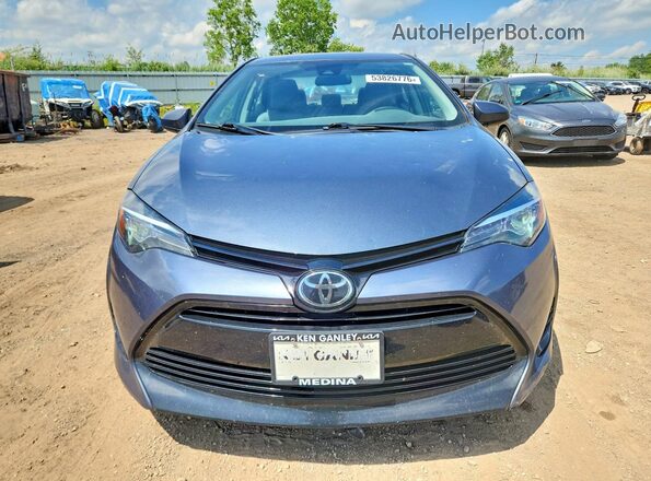 2T1BURHE0JC968690 2018 TOYOTA COROLLA Синий Вид спереди