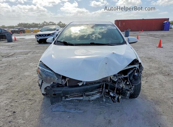 2T1BURHE0JC988499 2018 TOYOTA COROLLA White Դիմացի տեսք